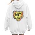 Dirt And Diamonds Baseball Leopard Baseball Mom Women Hoodie Back Print Dirt And Diamonds Baseball Leopard Baseball Mom Women Hoodie Back Print