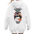 My Favorite Ballers Call Me Mom Basketball Mom Baseball Mom Women Hoodie Back Print My Favorite Ballers Call Me Mom Basketball Mom Baseball Mom Women Hoodie Back Print