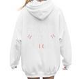 My Favorite Baseball Player Calls Me Mom For Baseball Mom Premium Women Hoodie Back Print