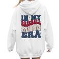 Groovy In My Baseball Mom Era Baseball Mama Mother's Day Women Hoodie Back Print Groovy In My Baseball Mom Era Baseball Mama Mother's Day Women Hoodie Back Print