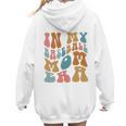 Groovy In My Baseball Mom Era Softball Game Day Women Hoodie Back Print Groovy In My Baseball Mom Era Softball Game Day Women Hoodie Back Print