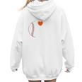 I Heart Hot Baseball Moms Women Hoodie Back Print I Heart Hot Baseball Moms Women Hoodie Back Print