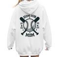 Home Run Mom Shirt Baseball Mom Mother's Day Women Hoodie Back Print