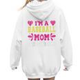I'm A Baseball Mom Of Course I'm Broke Baseball Mom Raglan Baseball Tee Women Hoodie Back Print