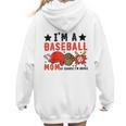 I'm A Baseball Mom Of Course I'm Broke Raglan Baseball Tee Women Hoodie Back Print