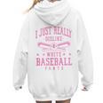 I Just Really Dislike Baseball Pants Baseball Mom Mama Women Hoodie Back Print I Just Really Dislike Baseball Pants Baseball Mom Mama Women Hoodie Back Print