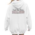 Kinda Busy Raising Ballers Funny Baseball Mom Mother's Day Premium Tri-Blend Women Hoodie Back Print Kinda Busy Raising Ballers Funny Baseball Mom Mother's Day Premium Tri-Blend Women Hoodie Back Print