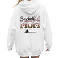 Leopard Baseball Mom Mama Mommy Sport Women Hoodie Back Print Leopard Baseball Mom Mama Mommy Sport Women Hoodie Back Print