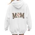 Leopard Baseball Mom Matching Baseball Mama Family Matching Premium Women Hoodie Back Print Leopard Baseball Mom Matching Baseball Mama Family Matching Premium Women Hoodie Back Print