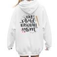 Loud & Proud Baseball Mom Women Hoodie Back Print