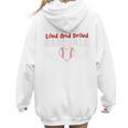 Loud And Proud Baseball Mom Baseball Mom Heart Women Hoodie Back Print Loud And Proud Baseball Mom Baseball Mom Heart Women Hoodie Back Print