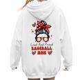 Loud And Proud Baseball Mom Messy Bun Leopard Mother Day Women Hoodie Back Print Loud And Proud Baseball Mom Messy Bun Leopard Mother Day Women Hoodie Back Print