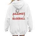 Mom Against Baseball Pants Shirt Baseball Mom Women Hoodie Back Print Mom Against Baseball Pants Shirt Baseball Mom Women Hoodie Back Print