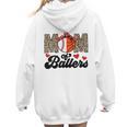 Mom Of Ballers Basketball Baseball Mom Of Ballers Women Hoodie Back Print Mom Of Ballers Basketball Baseball Mom Of Ballers Women Hoodie Back Print