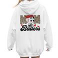 Mom Of Ballers Soccer Baseball Mom Soccer Baseball Mother Women Hoodie Back Print Mom Of Ballers Soccer Baseball Mom Soccer Baseball Mother Women Hoodie Back Print