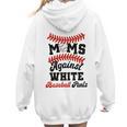 Moms Against Baseball Pants Baseball Mom Joke Women Hoodie Back Print Moms Against Baseball Pants Baseball Mom Joke Women Hoodie Back Print
