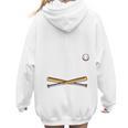 Moms Against Baseball Pants Softball Baseball Mom Women Hoodie Back Print
