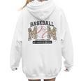 Proud Baseball Mom Shirt For Women Baseball Mom Team Women Hoodie Back Print