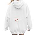 Proud Mom Of a 2024 Senior Baseball Mom 2024 Graduate Premium Women Hoodie Back Print Proud Mom Of a 2024 Senior Baseball Mom 2024 Graduate Premium Women Hoodie Back Print