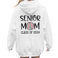 Proud Senior Baseball Mom Senior 2024 Class Leopard Game Day Raglan Baseball Tee Women Hoodie Back Print Proud Senior Baseball Mom Senior 2024 Class Leopard Game Day Raglan Baseball Tee Women Hoodie Back Print