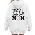Proud Sports Mom Travel Baseball Mom For Game Day Women Hoodie Back Print Proud Sports Mom Travel Baseball Mom For Game Day Women Hoodie Back Print
