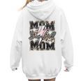 Retro Baseball Mom Mama Baseball Life Mother's Day Baseball Premium Tri-Blend Women Hoodie Back Print