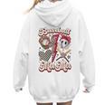Retro Groovy Baseball Mama Baseball Mom Lover Women Hoodie Back Print Retro Groovy Baseball Mama Baseball Mom Lover Women Hoodie Back Print