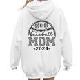Senior Baseball Mom 2024 Women Hoodie Back Print Senior Baseball Mom 2024 Women Hoodie Back Print