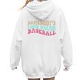 Somebody's Loudmouth Baseball Mama Baseball Mom Premium Women Hoodie Back Print Somebody's Loudmouth Baseball Mama Baseball Mom Premium Women Hoodie Back Print
