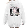 My Son Is My Favorite Baseball Player Baseball Mom Women Hoodie Back Print My Son Is My Favorite Baseball Player Baseball Mom Women Hoodie Back Print