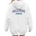 Spring 2024 Season Cute Baseball Mom Ballpark Mama Women Hoodie Back Print Spring 2024 Season Cute Baseball Mom Ballpark Mama Women Hoodie Back Print