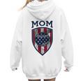 USA Mum Mother's Day Baseball Mom Women Hoodie Back Print USA Mum Mother's Day Baseball Mom Women Hoodie Back Print