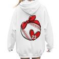 Womens Custom Baseball Mom Number 22 Heart For Mom Mommy Premium Women Hoodie Back Print Womens Custom Baseball Mom Number 22 Heart For Mom Mommy Premium Women Hoodie Back Print