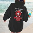 Act Like a Lady Scream Like a Baseball Mom Baseball Women Hoodie Back Print Act Like a Lady Scream Like a Baseball Mom Baseball Women Hoodie Back Print