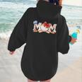 Ball Mom Bow Tie Baseball Mom Women Hoodie Back Print Ball Mom Bow Tie Baseball Mom Women Hoodie Back Print