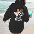 Ball Mom Soccer Baseball Mom Heart Women Hoodie Back Print Ball Mom Soccer Baseball Mom Heart Women Hoodie Back Print