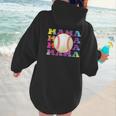 Baseball Mama Sport Women Proud Baseball Mom Women Hoodie Back Print Baseball Mama Sport Women Proud Baseball Mom Women Hoodie Back Print