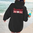 Baseball Mom Cute Mother Fans Baseball Graphic Women Hoodie Back Print Baseball Mom Cute Mother Fans Baseball Graphic Women Hoodie Back Print