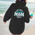 Baseball Mom Era Game Day Women's Women Hoodie Back Print Baseball Mom Era Game Day Women's Women Hoodie Back Print