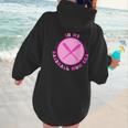 In My Baseball Mom Era Retro Game Day Mom Era 2 Sides Women Hoodie Back Print