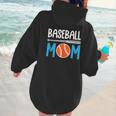 Baseball Mom Leopard Print Baseball Mama Women Mother's Day Women Hoodie Back Print Baseball Mom Leopard Print Baseball Mama Women Mother's Day Women Hoodie Back Print