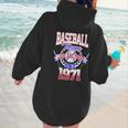 Baseball Mom Loud & Proud Since 1971 Women Hoodie Back Print