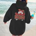 Baseball Mom Mama Mother's Day Leopard Sport Mom Mama Women Hoodie Back Print Baseball Mom Mama Mother's Day Leopard Sport Mom Mama Women Hoodie Back Print