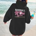 Baseball Mom Pink Ribbon Breast Cancer Awareness Fighters Women Hoodie Back Print Baseball Mom Pink Ribbon Breast Cancer Awareness Fighters Women Hoodie Back Print