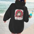 Baseball Mom Rainbow Boho Mommy Women Hoodie Back Print Baseball Mom Rainbow Boho Mommy Women Hoodie Back Print