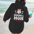 Baseball Mom Shirt Mama Women Baseball Shirt For Women Hoodie Back Print