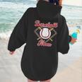Baseball Mom T-Ball Mom Little League Mom Apparel Women Hoodie Back Print Baseball Mom T-Ball Mom Little League Mom Apparel Women Hoodie Back Print