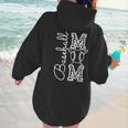 Baseball Mom Tee Leopard Mother's Day Grandma Women Hoodie Back Print Baseball Mom Tee Leopard Mother's Day Grandma Women Hoodie Back Print