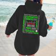 Baseball Mom Traits For Great Mothers Grey And Green Women Hoodie Back Print Baseball Mom Traits For Great Mothers Grey And Green Women Hoodie Back Print
