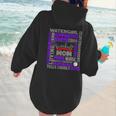 Baseball Mom Traits For Great Mothers Grey And Purple Women Hoodie Back Print Baseball Mom Traits For Great Mothers Grey And Purple Women Hoodie Back Print